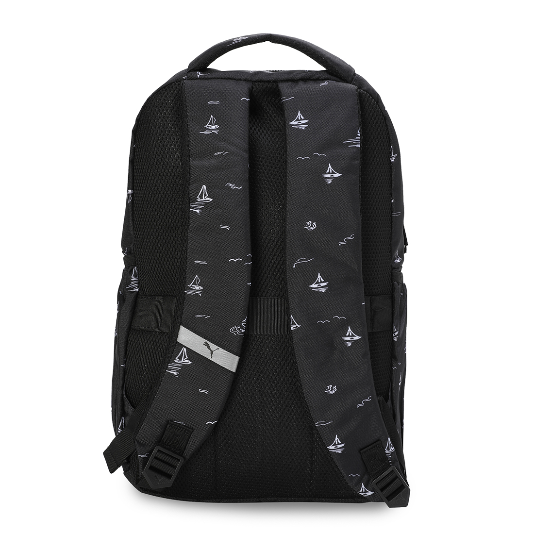 PUMA Unisex Printed Black Backpack